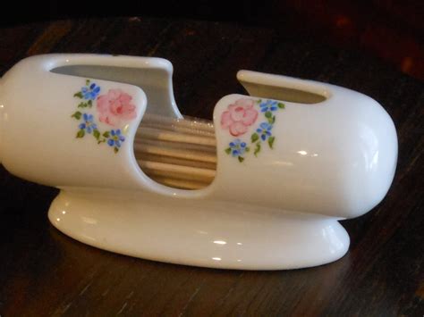 Check out our novelty toothpick selection for the very best in unique or. . Vintage porcelain toothpick holder